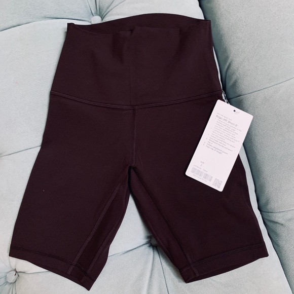 lululemon athletica | Shorts | Lululemon Biker Shorts Align Size 2 Brown |  Poshmark